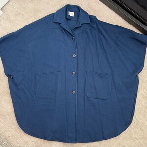 Vintage Navy Pendleton Wool Cape